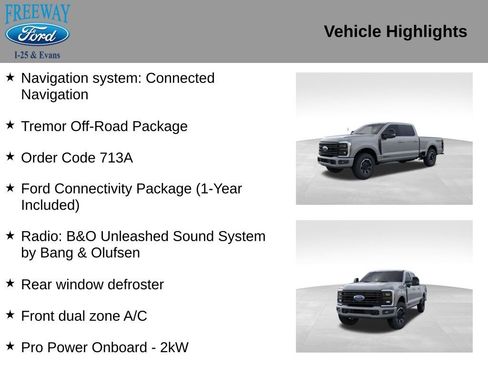 New 2026 Ford F350 Platinum w/ Tremor Off-Road Package image 2