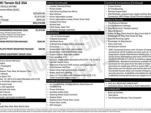 Used 2018 GMC Terrain SLE w/ Driver Convenience Package image 5