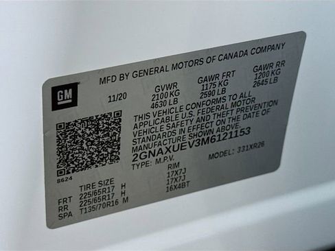 Used 2021 Chevrolet Equinox LT image 16