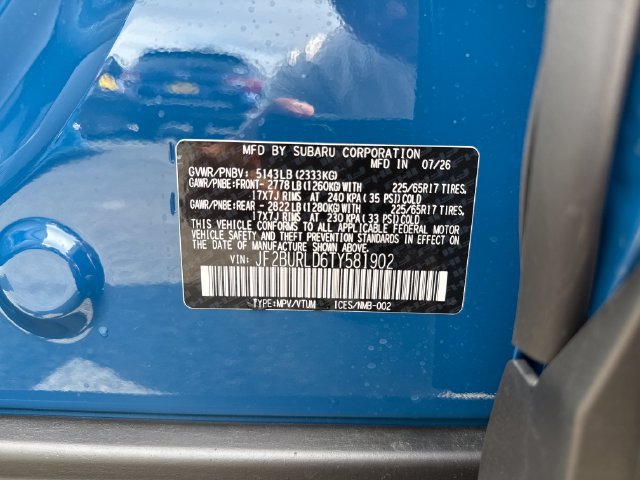 New 2026 Subaru Outback Wilderness AWD/4WD image 19