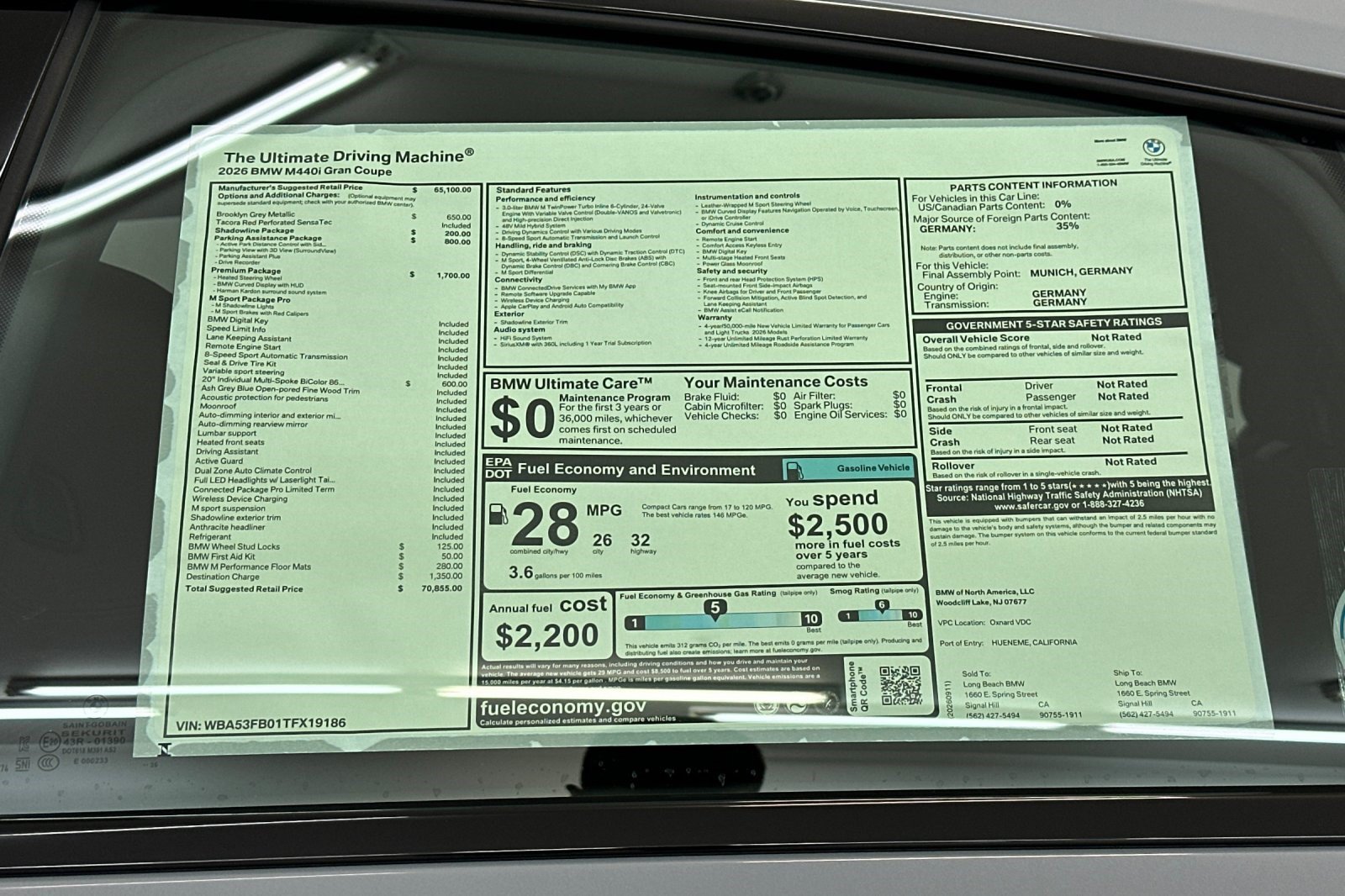 New 2026 BMW M440i w/ Premium Package RWD image 30