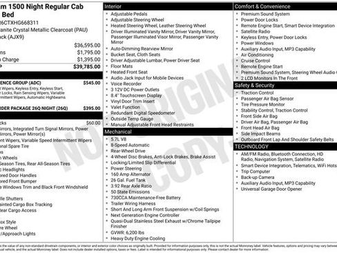 Used 2017 RAM 1500 Sport w/ Convenience Group RWD image 1