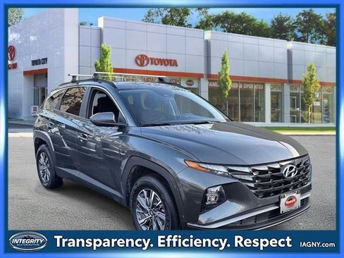 Used 2023 Hyundai Tucson Blue AWD/4WD image 1