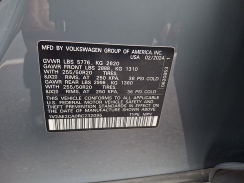 Used 2024 Volkswagen Atlas Cross Sport SEL R-Line image 26