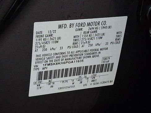 Certified 2023 Ford Explorer ST-Line w/ Class IV Trailer Tow Package image 28