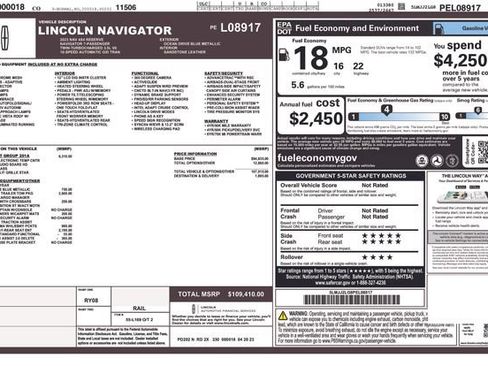 Certified 2023 Lincoln Navigator Reserve AWD/4WD image 5