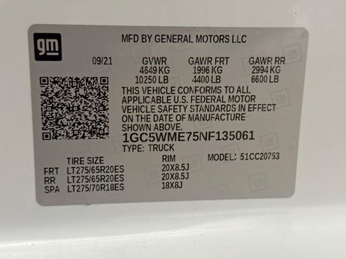 Used 2022 Chevrolet Silverado 2500 Custom w/ Custom Value Package image 57