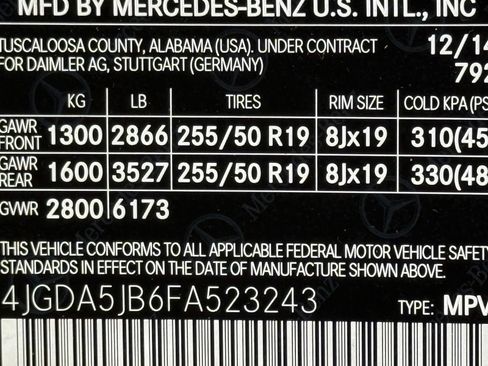Used 2015 Mercedes-Benz ML 350 2WD image 52