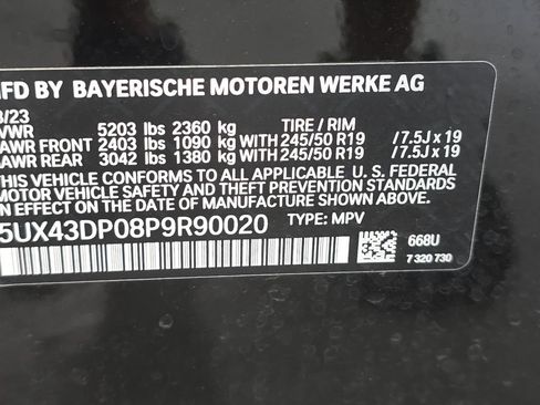 Certified 2023 BMW X3 sDrive30i w/ Convenience Package RWD image 30