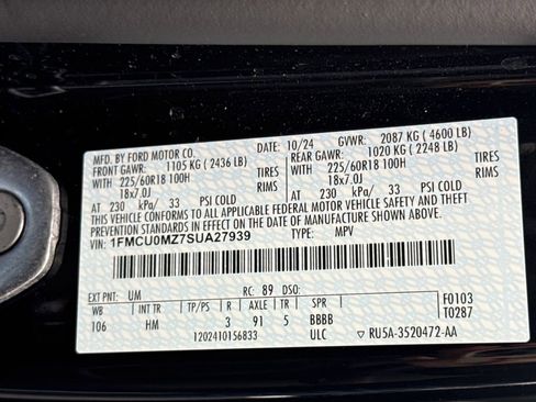 Used 2025 Ford Escape ST-Line w/ Equipment Group 301A image 31