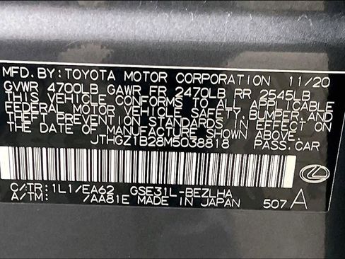 Used 2021 Lexus IS 350 F Sport image 32