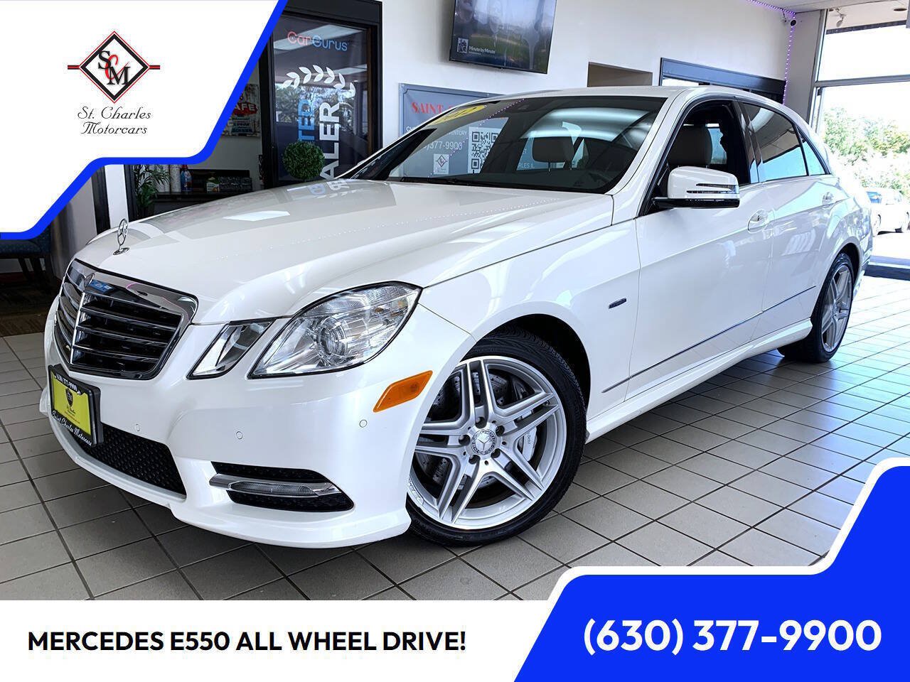 Used 2012 Mercedes-Benz E 550 4MATIC Sedan image 1