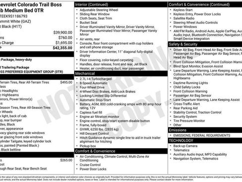 New 2025 Chevrolet Colorado Trail Boss image 26