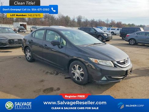 Used 2014 Honda Civic Hybrid Sedan image 5