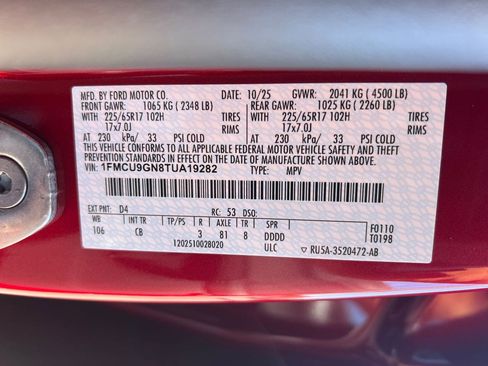 New 2026 Ford Escape Active w/ Cold Weather Package image 54