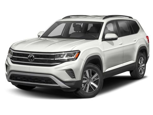 Used 2021 Volkswagen Atlas SE w/ Panoramic Sunroof Package FWD image 2