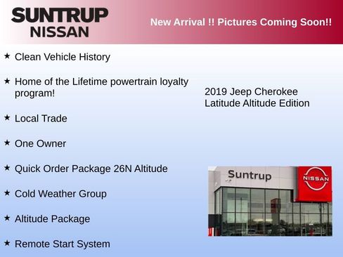 Used 2019 Jeep Cherokee Latitude Plus image 3