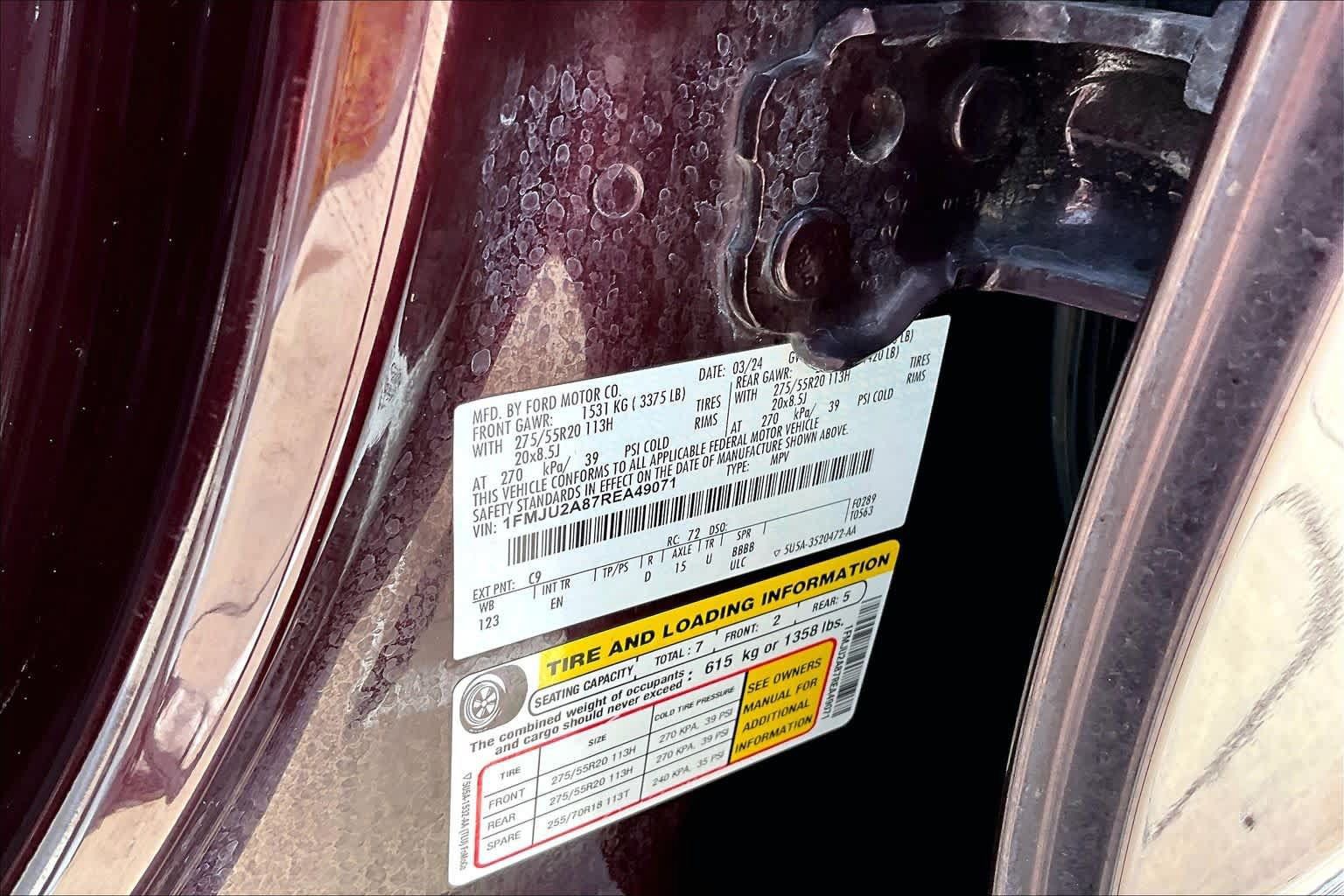 Used 2024 Ford Expedition Limited AWD/4WD image 34