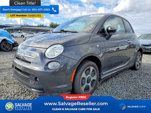 Used 2017 FIAT 500 e image 1