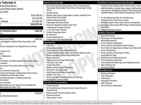 Used 2023 Kia Telluride S w/ S Sunroof Package image 10