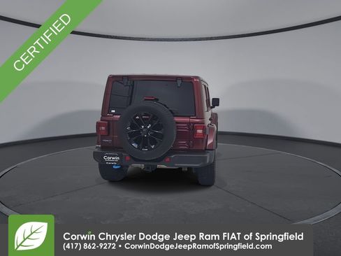 Used 2022 Jeep Wrangler Unlimited Sahara w/ Cold Weather Group AWD/4WD image 2
