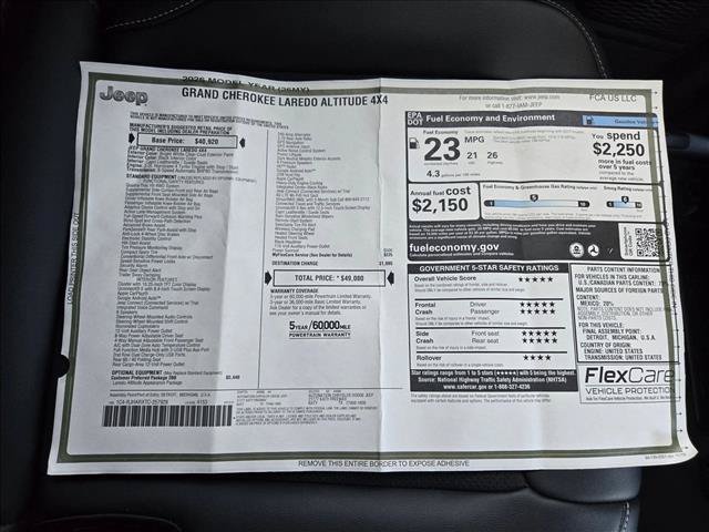 New 2026 Jeep Grand Cherokee Altitude AWD/4WD image 17