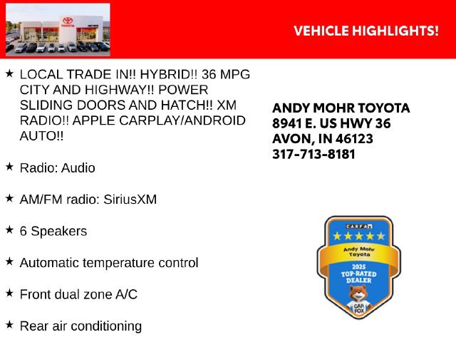 Used 2021 Toyota Sienna LE FWD image 2