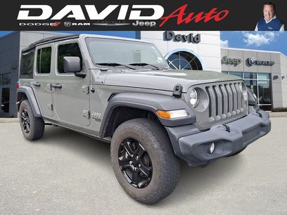Used 2018 Jeep Wrangler Unlimited Sport S
