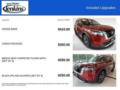 Used 2024 Nissan Pathfinder Platinum w/ Cargo Package AWD/4WD image 4