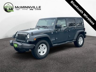 Used 2017 Jeep Wrangler Unlimited Sport w/ Quick Order Package 24S
