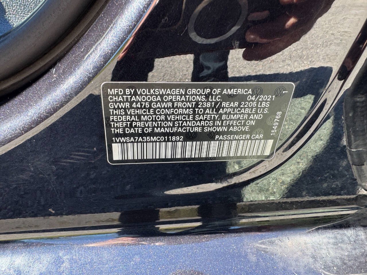 Used 2021 Volkswagen Passat 2.0T SE FWD image 46