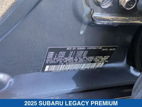 Certified 2025 Subaru Legacy Premium image 37