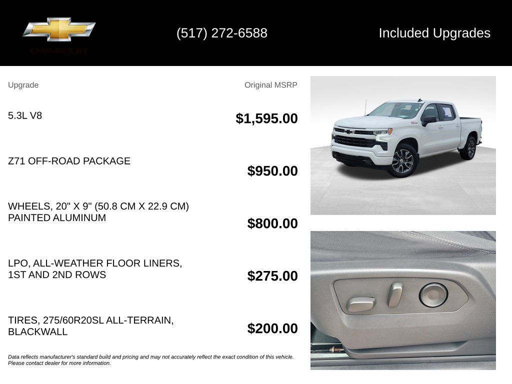 Certified 2023 Chevrolet Silverado 1500 RST w/ Z71 Off-Road Package AWD/4WD image 15