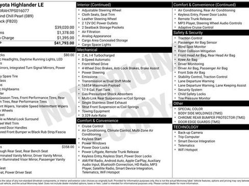 Used 2023 Toyota Highlander LE image 29