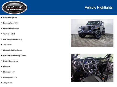 Used 2023 Jeep Wrangler Unlimited Rubicon 4xe w/ Cold Weather Group AWD/4WD image 3