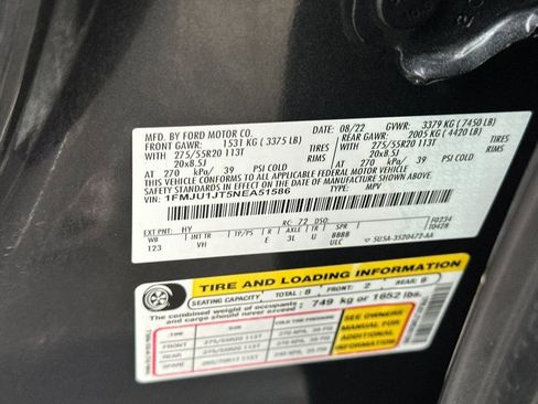 Certified 2022 Ford Expedition XLT image 31