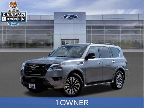 Used 2023 Nissan Armada SL w/ Midnight Edition Package image 1