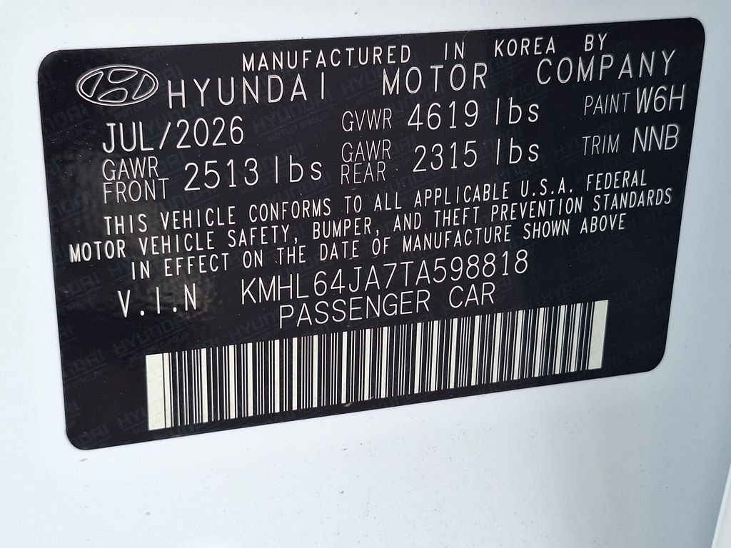 New 2026 Hyundai Sonata SEL AWD/4WD image 30