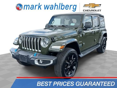 Used 2023 Jeep Wrangler Unlimited Sahara w/ Cold Weather Group AWD/4WD image 1