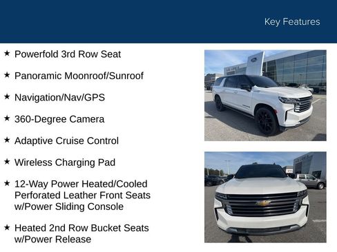 Used 2021 Chevrolet Suburban High Country w/ Premium Package 2 image 8
