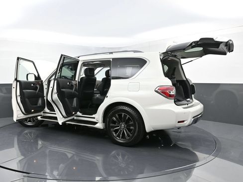 Used 2020 Nissan Armada Platinum w/ Captain's Chairs Package AWD/4WD image 38