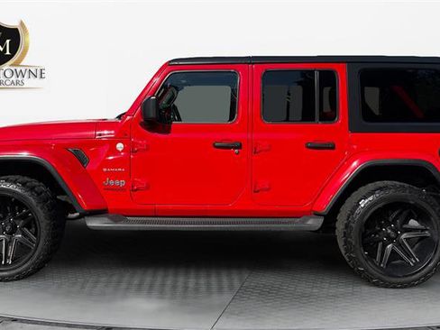 Used 2020 Jeep Wrangler Unlimited Sahara AWD/4WD image 2