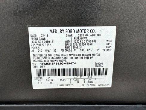 Used 2018 Ford Explorer Limited AWD/4WD image 32