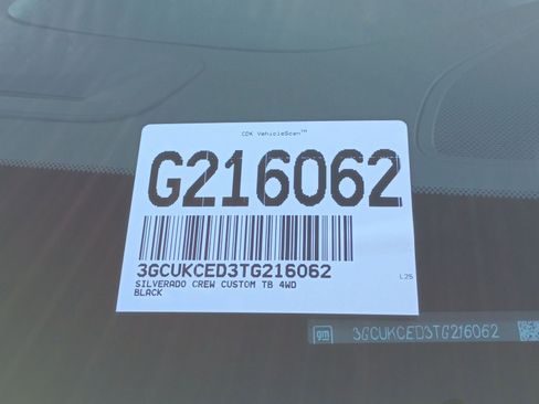 New 2026 Chevrolet Silverado 1500 Custom Trail Boss w/ Dark Appearance Package image 36