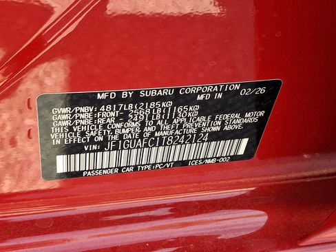 New 2026 Subaru Impreza 2.0i Sport AWD/4WD image 14