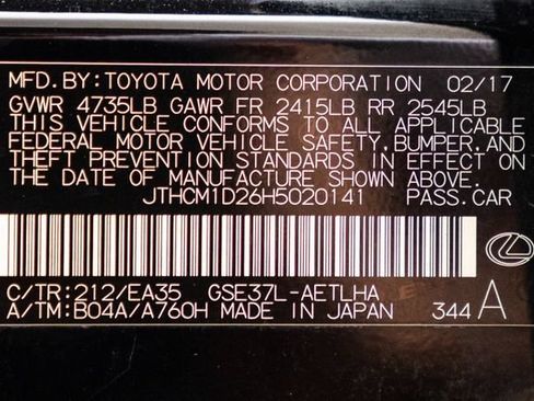 Used 2017 Lexus IS 300 F Sport w/ F Sport Package AWD/4WD image 82