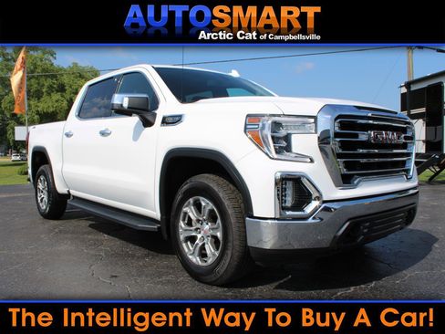 Used 2021 GMC Sierra 1500 SLT w/ SLT Convenience Package AWD/4WD image 1