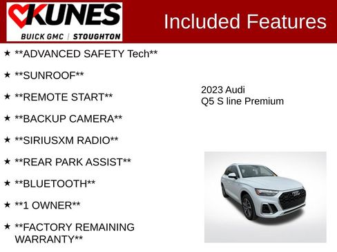 Used 2023 Audi Q5 2.0T Premium w/ Convenience Package AWD/4WD image 2