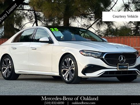 Certified 2025 Mercedes-Benz E 350 Sedan w/ Winter Package image 1