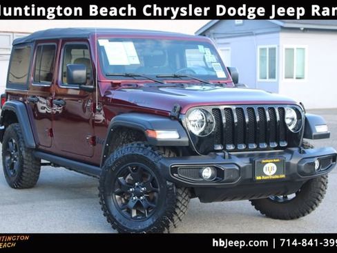 Used 2022 Jeep Wrangler Unlimited Sport AWD/4WD image 1